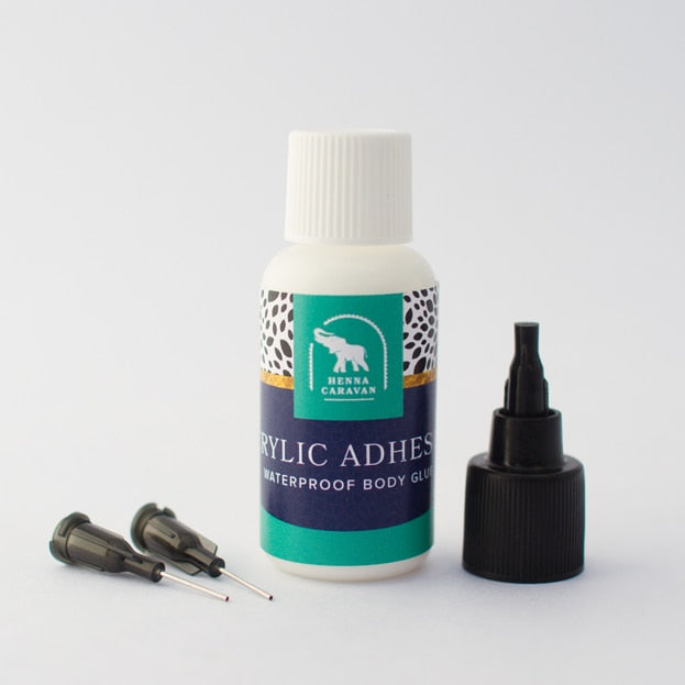 Glitter Mehndi Glue & Applicator Henna Caravan