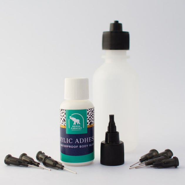 Glitter Mehndi Glue Pro Set Henna Caravan