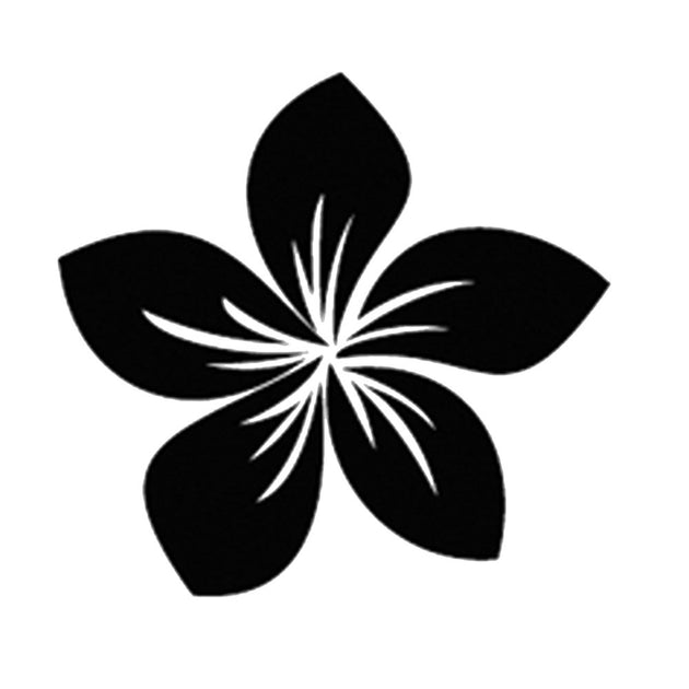 Plumeria Stencil