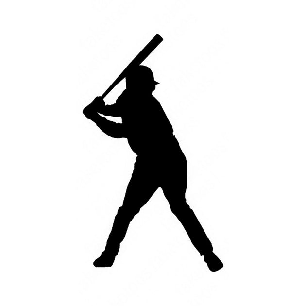 Baseball Player Stencils for Sign Shops