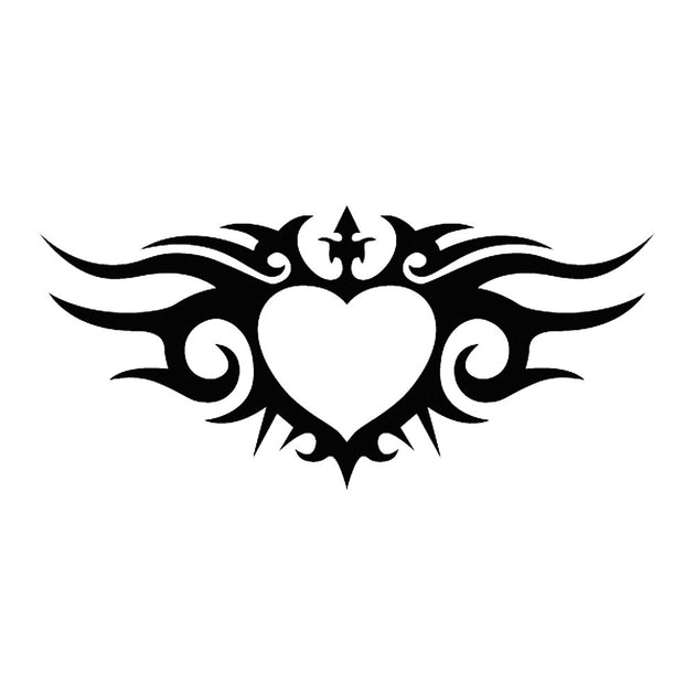 Heart Tribal | Glitter Tattoo Stencil – Henna Caravan heart-tribal-glitter-tattoo-stencil-henna-caravan