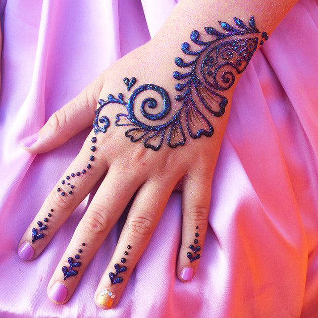 Pink Holographic Glitter Powder – Henna Caravan