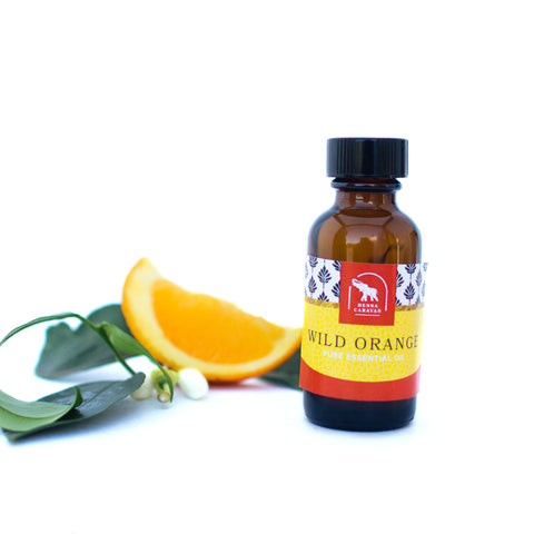 30 ml or 1 ounce essential oil, wild orange for henna