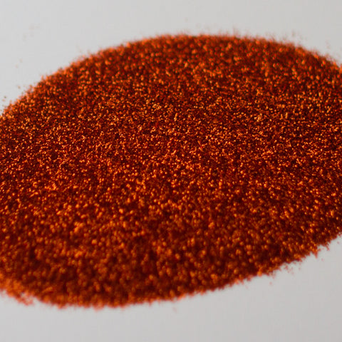 Paprika Orange Glitter Powder