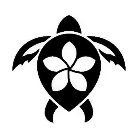 Turtle, Honu & Plumeria