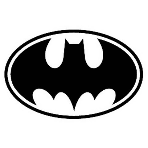 A batman logo on Craiyon