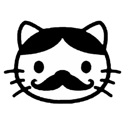 Hello Kitty Moustache