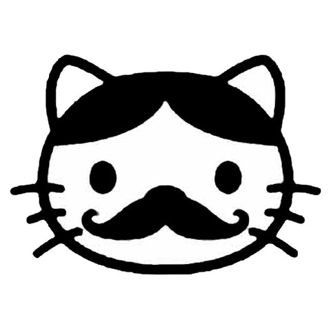 Hello Kitty Moustache