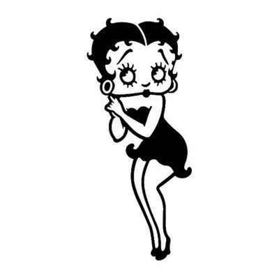 Betty Boop Standing, large