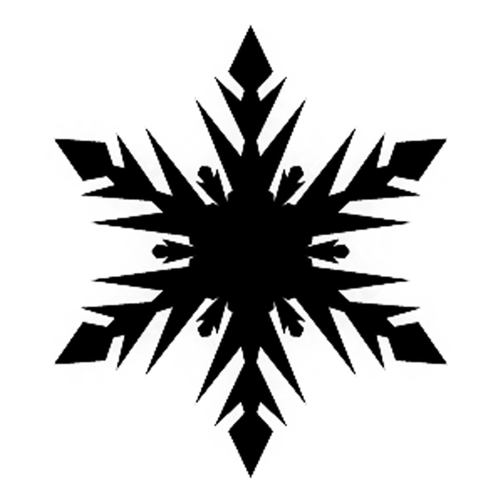 Elsa Snowflake Pattern How To Draw Elsas Snowflake