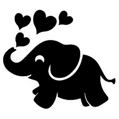 Elephant Blowing Kisses