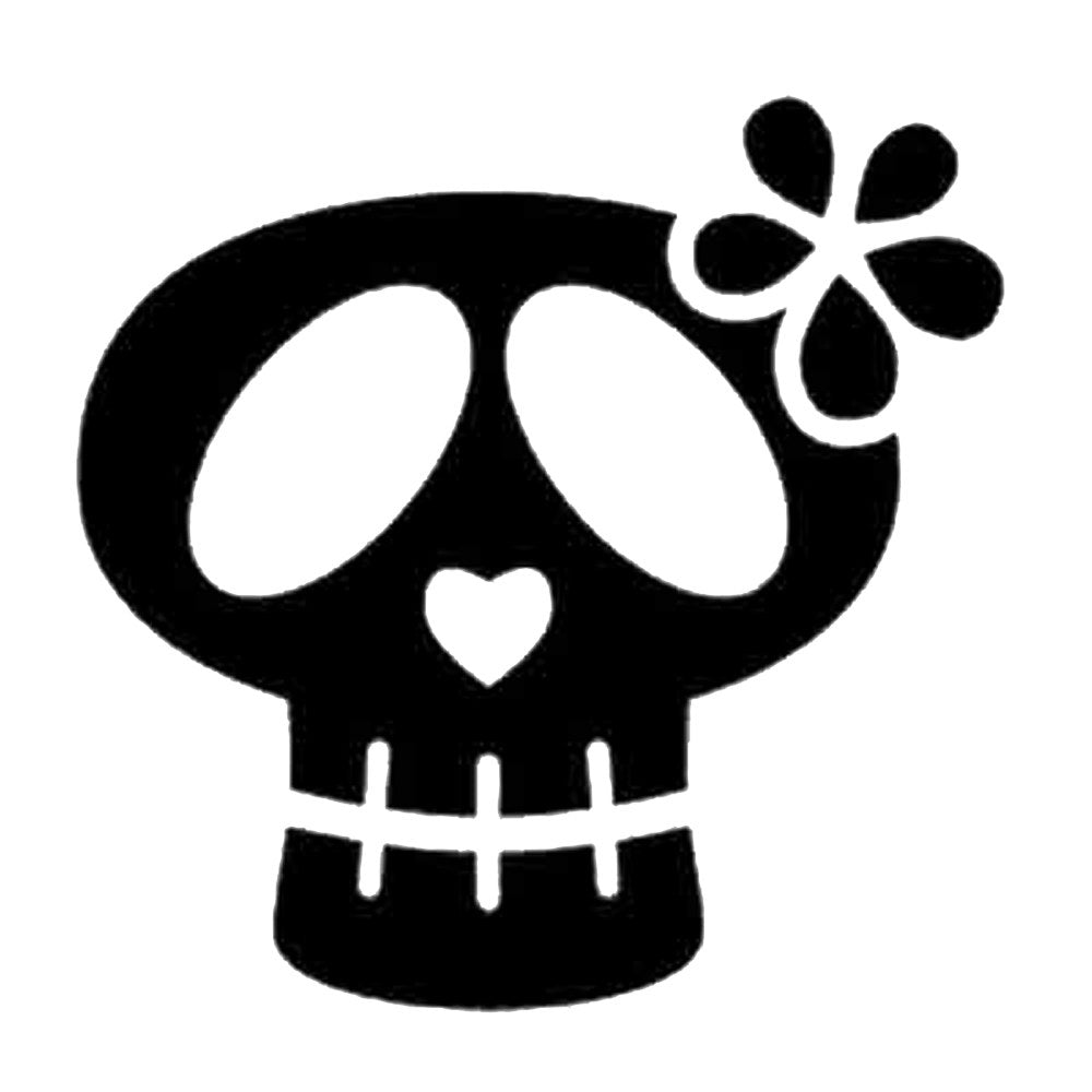Sugar Skull | Glitter Tattoo Stencil – Henna Caravan sugar-skull-glitter-tattoo-stencil-henna-caravan