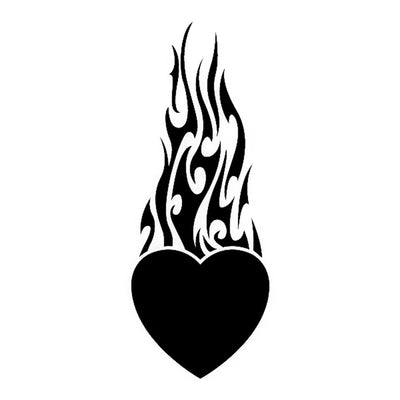Flaming Heart, large