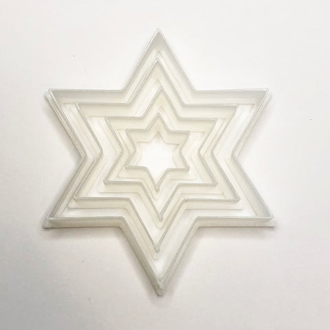 Star of David Henna Stamps, set of 4