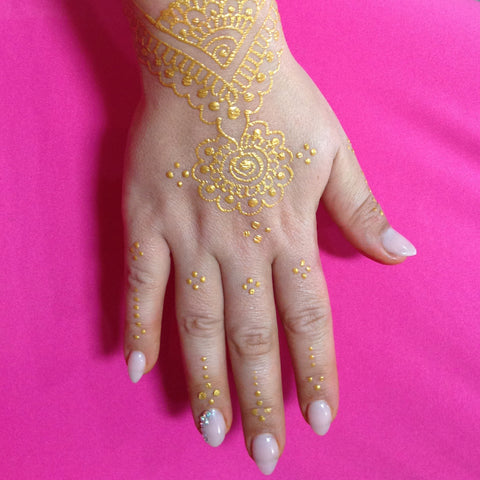 Pearlescent Gold HennaGlam