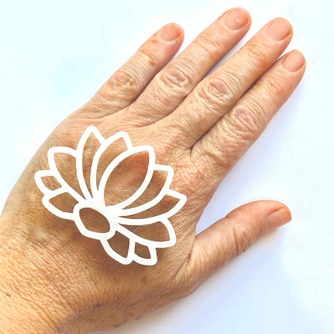Lotus Henna Stamp