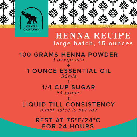 Pro Bundle Henna Powder + Essential Oils